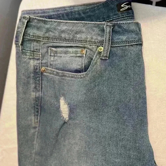 Seven 7 jeans wide-leg crop pant—ankle straight - Picture 3 of 9